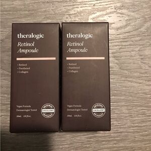 SET OF 2 - Theralogic Retinol Ampoule Serum - NWT - 30ml Each